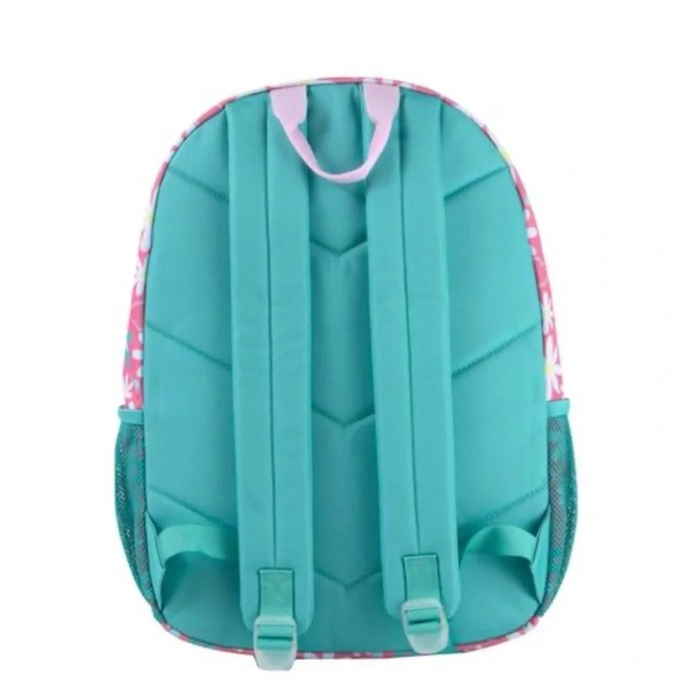 Pink Flower Starburst Laptop Backpack, NWT